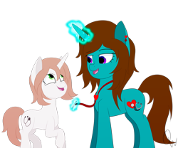 Size: 979x816 | Tagged: safe, artist:queenwildfire2k18, imported from derpibooru, oc, oc only, oc:healing touch, oc:nurse hypno heart, pony, unicorn, simple background, stethoscope, transparent background
