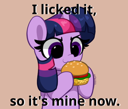 Size: 4504x3832 | Tagged: safe, artist:kittyrosie, imported from derpibooru, twilight sparkle, alicorn, pony, :3, burger, cute, female, food, hay burger, mare, pure unfiltered evil, solo, that pony sure does love burgers, twiabetes, twilight burgkle, twilight sparkle (alicorn)