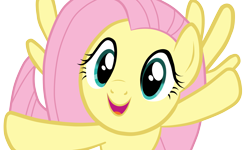 Size: 3317x1994 | Tagged: safe, artist:chibi-n92, imported from derpibooru, fluttershy, pegasus, pony, filli vanilli, bust, cute, daaaaaaaaaaaw, eyelashes, female, mare, open mouth, shyabetes, simple background, smiling, transparent background, wings