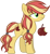 Size: 1311x1434 | Tagged: safe, artist:dayspringsentryyt, imported from derpibooru, oc, oc only, earth pony, pony, female, mare, offspring, parent:applejack, parent:flim, parents:flimjack, simple background, solo, transparent background