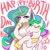 Size: 2536x2559 | Tagged: safe, artist:maren, imported from derpibooru, princess celestia, alicorn, pony, crown, duality, eyes closed, happy birthday, high res, jewelry, regalia, style emulation