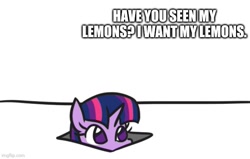 Size: 627x398 | Tagged: safe, artist:jargon scott, edit, imported from derpibooru, twilight sparkle, pony, unicorn, asdfmovie, asdfmovie10, cute, female, hole, mare, solo, unicorn twilight