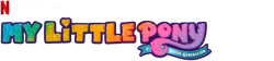 Size: 1280x288 | Tagged: safe, imported from derpibooru, part of a set, g5, my little pony: a new generation, my little pony: a new generation logo, name translation, no pony, official, part of a series, simple background, spanish, transparent background