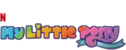 Size: 625x250 | Tagged: safe, imported from derpibooru, part of a set, g5, german, my little pony: a new generation, my little pony: a new generation logo, name translation, netflix, no pony, official, part of a series, simple background, text, transparent background