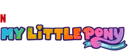 Size: 625x250 | Tagged: safe, imported from derpibooru, part of a set, french, g5, my little pony: a new generation, my little pony: a new generation logo, name translation, netflix, no pony, official, part of a series, simple background, text, transparent background