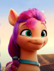 Size: 394x518 | Tagged: safe, imported from derpibooru, screencap, sunny starscout, earth pony, pony, spoiler:my little pony: a new generation, 3d, cropped, cute, excited, g5, my little pony: a new generation, smiling, solo, sunnybetes