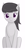 Size: 1992x4000 | Tagged: safe, artist:equinelum, octavia melody, earth pony, pony, female, mare, simple background, solo, white background