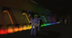 Size: 3944x2077 | Tagged: safe, artist:ajax, artist:ajaxorsomething, artist:willdrawhere, imported from derpibooru, oc, oc only, pegasus, pony, fanfic:rainbow factory, fanfic art, high res, rainbow