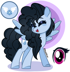 Size: 1448x1497 | Tagged: safe, artist:skyfallfrost, imported from derpibooru, oc, oc only, oc:skyfall frost, pegasus, pony, female, mare, solo