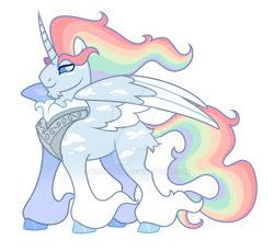 Size: 1920x1755 | Tagged: safe, artist:renhorse, imported from derpibooru, oc, oc only, oc:opalian, alicorn, pony, male, simple background, solo, stallion, transparent background