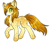 Size: 1782x1515 | Tagged: artist needed, safe, imported from derpibooru, oc, oc only, oc:golden caramel, earth pony, pony, blank flank, solo