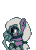 Size: 300x420 | Tagged: safe, artist:nukepony360, imported from derpibooru, oc, oc only, oc:airflow, bat pony, pony, animated, breathing device, eeee, female, mare, mask, pixel art, respirator, simple background, solo, transparent background