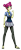 Size: 1248x3000 | Tagged: safe, artist:artemis-polara, imported from derpibooru, majorette, sweeten sour, equestria girls, boob window, bracelet, breasts, cleavage, clenched fist, clothes, feet, jewelry, sandals, shirt, simple background, skirt, socks, solo, stockings, thigh highs, toes, transparent background