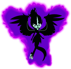 Size: 905x882 | Tagged: safe, artist:venjix5, imported from derpibooru, sci-twi, twilight sparkle, equestria girls, creepy, creepy smile, dark magic, evil grin, female, glowing eyes, glowing horn, grin, horn, magic, midnight sparkle, simple background, smiling, solo, transparent background, wings