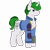 Size: 4000x4000 | Tagged: safe, artist:coatieyay, imported from derpibooru, oc, oc only, oc:baron, unicorn, fallout equestria, chest fluff, clothes, female, horn, jumpsuit, pipboy, simple background, transparent background, unicorn oc, vault suit