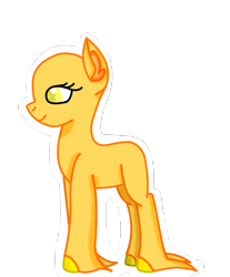 Size: 1188x1434 | Tagged: safe, artist:goldlines005, imported from derpibooru, oc, oc only, earth pony, pony, bald, base, earth pony oc, eyelashes, female, hoof fluff, mare, simple background, smiling, solo, transparent background