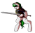 Size: 2218x2103 | Tagged: safe, artist:coatieyay, imported from derpibooru, oc, oc only, oc:baron, armor, eye scar, female, high res, knight, scar, simple background, sword, transparent background, weapon, zweihander