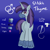 Size: 3000x3000 | Tagged: safe, artist:bigmackintosh, imported from derpibooru, oc, oc only, oc:stitch'n thyme, pony, unicorn, cutie mark, gradient background, high res, horn, implied gay, male, male symbol, reference, reference sheet, sewing needle, smiling, solo, stallion, unshorn fetlocks