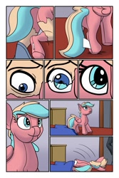 Size: 853x1280 | Tagged: safe, artist:acesential, artist:tf-sential, imported from ponybooru, comic, inanimate tf, plushie, transformation