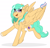 Size: 4478x4314 | Tagged: safe, artist:tizhonolulu, imported from derpibooru, oc, oc only, oc:mango foalix, pegasus, pony, female, flag, pride, pride flag, solo, trans female, transgender, transgender pride flag