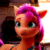 Size: 1716x1716 | Tagged: safe, imported from derpibooru, screencap, sunny starscout, earth pony, pony, spoiler:g5, spoiler:my little pony: a new generation, 3d, absurd file size, absurd gif size, animated, cropped, female, g5, gif, i watch it for the ears, mare, my little pony: a new generation, open mouth, solo