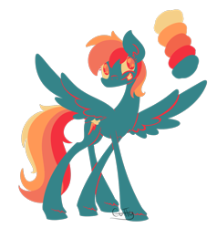 Size: 1029x1082 | Tagged: safe, artist:cuttycommando, imported from derpibooru, rainbow dash, pony, limited palette, simple background, solo, transparent background