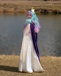 Size: 2684x3355 | Tagged: safe, artist:lochlan o'neil, imported from derpibooru, princess celestia, human, beautiful, clothes, cosplay, costume, high res, irl, irl human, photo