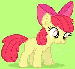 Size: 595x549 | Tagged: safe, artist:heartinarosebud, imported from derpibooru, apple bloom, earth pony, pony, adorabloom, cute, female, filly, solo