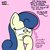 Size: 2000x2000 | Tagged: safe, artist:dafiltafish, imported from derpibooru, bon bon, sweetie drops, earth pony, pony, comic:day by day, dialogue, female, high res, implied oc:hedone, lesbian, nervous, solo, thoughts