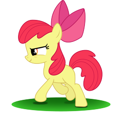 Size: 3000x2809 | Tagged: safe, artist:iscord, imported from derpibooru, apple bloom, earth pony, pony, flight to the finish, female, filly, high res, solo