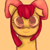 Size: 1024x1024 | Tagged: safe, artist:melodiclolita, imported from derpibooru, apple bloom, earth pony, pony, bust, female, filly, looking at you, portrait, solo