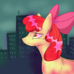 Size: 3000x3000 | Tagged: safe, artist:lirian3, imported from derpibooru, apple bloom, earth pony, pony, female, filly, high res, solo