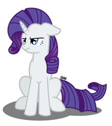 Size: 2080x2327 | Tagged: safe, artist:banquo0, imported from derpibooru, rarity, pony, unicorn, female, floppy ears, high res, scrunchy face, simple background, sitting, solo, transparent background, unamused