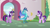 Size: 1920x1080 | Tagged: safe, imported from derpibooru, screencap, princess ember, starlight glimmer, twilight sparkle, alicorn, dragon, pony, unicorn, season 7, triple threat, dragoness, female, mare, starlight glimmer is not amused, starlight is not amused, twilight is not amused, twilight sparkle (alicorn), twilight sparkle is not amused, unamused