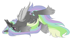 Size: 2425x1354 | Tagged: safe, artist:inspiredpixels, imported from derpibooru, oc, oc only, bat pony, pony, bat pony oc, bat wings, ear fluff, female, mare, signature, simple background, slit eyes, slit pupils, solo, transparent background, unshorn fetlocks, wings