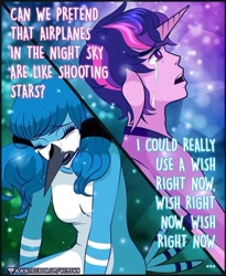 Size: 720x877 | Tagged: artist needed, safe, imported from derpibooru, twilight sparkle, anthro, bird, blue jay, pony, unicorn, aeroplanes and meteor showers, airplanes (song), crossover, crossover shipping, crying, dusk shine, female, jay, male, mare, meme, mordecai, mordetwi, nightmare fuel, not salmon, r63 shipping, redraw mordetwi meme, regular show, rule 63, shipping, song reference, straight, wat, wtf