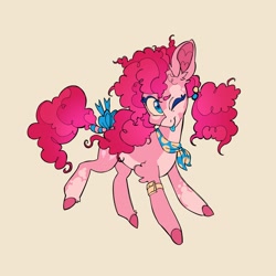 Size: 2008x2008 | Tagged: safe, artist:_psiionix_, imported from derpibooru, pinkie pie, earth pony, pony, high res, redesign, solo