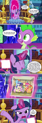 Size: 1000x2905 | Tagged: safe, artist:silverbuller, edit, edited screencap, imported from derpibooru, screencap, applejack, fluttershy, pinkie pie, rainbow dash, rarity, sci-twi, spike, sunset shimmer, twilight sparkle, alicorn, dragon, earth pony, pegasus, pony, unicorn, equestria girls, angry, are you fucking kidding me, comic, duo, epic fail, equestria girls ponified, eyes closed, fail, female, floppy ears, frown, glasses, glowing horn, horn, human pony applejack, human pony dash, human pony fluttershy, human pony pinkie pie, human pony rarity, humane five, humane seven, humane six, magic, magic aura, magic mirror, male, mare, oh come on, open mouth, open smile, photo, screencap comic, smiling, solo, solo female, solo male, telekinesis, twilight sparkle (alicorn), twilight sparkle is not amused, twilight's castle, unamused, unicorn sci-twi