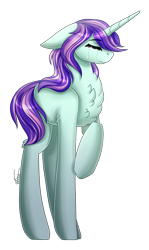 Size: 895x1500 | Tagged: safe, artist:inspiredpixels, imported from derpibooru, oc, oc only, pony, unicorn, crying, female, floppy ears, mare, raised hoof, simple background, solo, teary eyes, transparent background