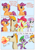 Size: 2480x3508 | Tagged: safe, artist:jbond, imported from derpibooru, apple bloom, scootaloo, spike, sweetie belle, dragon, earth pony, pegasus, ponyta, unicorn, comic, crossover, cutie mark crusaders, cyrillic, dialogue, female, filly, fire, fire breath, high res, male, open mouth, pokémon, raised hoof, russian, scroll, stallion, text, tongue out, translation request