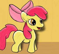 Size: 480x440 | Tagged: safe, artist:capekall, imported from derpibooru, apple bloom, earth pony, pony, female, filly, solo