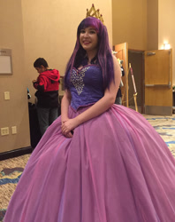 Size: 1024x1291 | Tagged: safe, artist:cinemabrony, artist:cinemapony, artist:lochlan o'neil, imported from derpibooru, twilight sparkle, human, clothes, cosplay, costume, dress, equestria la, equestria la 2017, irl, irl human, photo