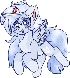 Size: 871x977 | Tagged: safe, artist:ube, artist:ubebreb, imported from derpibooru, oc, oc only, oc:spooky wooky, ghost, ghost pony, pegasus, pony, undead, ashes town, doodle, fluffy, headband, simple background, transparent background