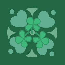 Size: 1000x1000 | Tagged: safe, artist:clever clovers, derpibooru exclusive, imported from derpibooru, oc, oc:clever clovers, circle, clover, cutie mark, four leaf clover, heart