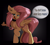 Size: 4000x3569 | Tagged: safe, artist:arume_lux, artist:luxsimx, artist:witchtaunter, imported from derpibooru, fluttershy, pegasus, pony, female, glizzy, looking at you, mare, slang, solo, speech bubble, talking to viewer, taunting