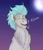 Size: 2000x2307 | Tagged: safe, artist:inisealga, imported from derpibooru, oc, oc only, oc:lunar signal, bat pony, hybrid, unicorn, bat pony oc, bat wings, high res, horn, male, moon, simple background, stallion, text, unicorn oc, wings