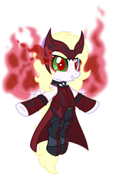 Size: 1280x1728 | Tagged: safe, artist:mlp-trailgrazer, imported from derpibooru, oc, oc only, oc:feather paint, pegasus, pony, clothes, cosplay, costume, female, mare, scarlet witch, simple background, solo, transparent background