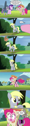Size: 1280x5230 | Tagged: safe, artist:silverbuller, edit, edited screencap, imported from derpibooru, screencap, derpy hooves, maud pie, pinkie pie, starlight glimmer, rock solid friendship, comic, pure unfiltered evil, screencap comic, underp