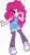 Size: 3079x5402 | Tagged: safe, artist:dtavs.exe, artist:shadowhawx, artist:shadowhawx95, imported from derpibooru, pinkie pie, equestria girls, breasts, busty pinkie pie, clothes, colored, grin, happy, looking at you, overalls, simple background, smiling, socks, solo, stockings, striped legwear, striped socks, thigh highs, transparent background