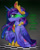 Size: 900x1132 | Tagged: safe, artist:millefaller, imported from derpibooru, twilight sparkle, twilight sparkle (alicorn), alicorn, pony, the last problem, corrupted, crown, eyelashes, fallen hero, female, hoof shoes, immortality blues, jewelry, mare, older, older twilight, peytral, princess twilight 2.0, regalia, sad, sombra eyes, stars, talking, tiara, twilight is anakin, twilight will outlive her friends